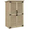Image de Armoire De Jardin 2 Portes Persiennes
