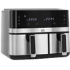 Image de Friteuse à air sans huile HOMCOM air fryer double compartiment 85 L - 2700 W - 8 programmes température réglable minuterie