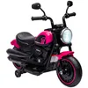 Image de Moto électrique pour enfants - HOMCOM - 3 km/h 6V phare LED - charge max. 25 kg - 2 roues dentraînement - moteur puissant - rose