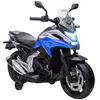 Image de Moto électrique enfant honda nc750x - musiques, feux av led, entrée usb mp3 jack - 2 roues support aux. - bleu