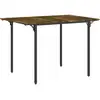Image de Table À Manger Pliante Avec 2 Abattants, 3-4 Personnes, En Mdf