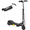 Image de Trottinette électrique - HOMCOM - pliante pour enfant de +7ans - 120W Vitesse max 12km/h - 74x36x825-925 cm - Noir