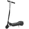 Image de Trottinette électrique pliable enfant 7-14 ans - hauteur réglable - 120w 24v max. 12 kmh - métal pp noir