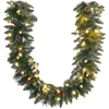 Image de Guirlande De Noël Artificielle Led Décorée 180 Cm