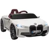 Image de Voiture électrique pour enfants - HOMCOM - licence BMW I4 - 12V télécommande MP3 Musique Ceinture et Lumières - 115x67x45 cm - Noir