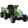 Image de Tracteur Électrique Enfant Avec Remorque