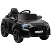 Image de Voiture électrique enfants - HOMCOM - sous licence Audi RS Q8 - avec télécommande Bluetooth pour enfants de 3-5 ans - noir