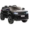 Image de Voiture électrique enfant suv 4x4 - 12v, 2 moteurs, 5kmh max. - télécommande - nombreux effets - noir