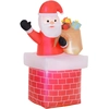 Image de Décoration Père Noël Gonflable Led H.195 Cm