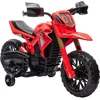 Image de Moto Cross Électrique Enfant 6 V 2 Moteurs Effets Sonores Max. 3 Km/h