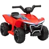 Image de Quad Électrique Enfant 6v Max. 2,5km/h Phare Effet Sonore Rouge