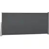 Image de Store Latéral Brise-vue Rétractable Dim. 3l X 1,6h M Métal Polyester