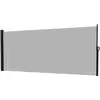 Image de Store Latéral Brise-vue Paravent Rétractable De Jardin 3 X 1,8 M Gris Clair