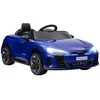 Image de Voiture véhicule électrique enfant - HOMCOM - télécommande parentale - effets sonores lumineux - Audi RS E-tron GT bleu