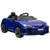 Image de Véhicule électrique enfant audi rs e-tron gt v. Max. 5 kmh télécommande effets sonores + lumineux bleu indigo