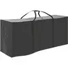 Image de Sac De Rangement Étanche Pour Coussins D'extérieur Avec Poignées Noir