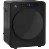 Image de Séchoir linge portable - 1000w 4kg - timer - 6 modes - installation murale ou à poser - noir