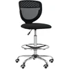 Image de Chaise De Bureau Haute Ergonomique - Assise Haute Réglable H.68-88 Cm