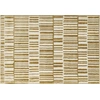 Image de Tapis Salon Moderne Graphique Beige Moutarde 200 X 140 Cm