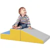 Image de Parcours motricité bébé - HOMCOM - modulable 2 briques géantes en mousse - 50 x 50 x 25 cm - multicolore