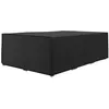 Image de Housse salon de jardin - Outsunny - étanche - anti-UV - avec oeillets et cordes de fixation - 222 x 155 x 67 cm - noir