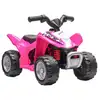 Image de Quad électrique enfant 6v 30w honda trx 250x v max. 2,8 kmh phare led klaxon rose