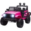 Image de Voiture 4x4 Électrique Enfant 12 V 5 Km/h Max. Avec Télécommande Rose