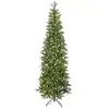 Image de Sapin artificiel led x 300 blanc chaud 8 modes h.210 cm 826 branches support vert
