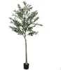 Image de Olivier artificiel 180 cm - HOMCOM - plante artificielle intérieur - décoration pour maison bureau salon chambre