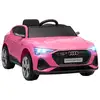 Image de Voiture véhicule électrique enfant e-tron sportback s line 12 v - v. Max. 8 kmh - effets sonores, lumineux - télécommande, port usb, mp3 - rose