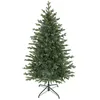 Image de Sapin de Noël artificiel - HOMCOM - 1202 pointes de branche articulée support en métal - plastique ignifuge - 150H cm - vert