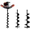 Image de GT GARDEN - Tarière thermique 52 cm3 3 CV + lot de 3 mèches (100 150 et 200 mm)