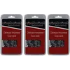 Image de GT MARKET - Lot de 3 chaînes 325 1.5 mm 72 maillons - Compatible tronçonneuses HUSQVARNA