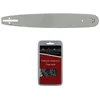 Image de GT MARKET - Guide 40 cm (16 pouces) + chaîne 60 maillons - Compatible tronçonneuses HUSQVARNA