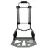 Image de Chariot de courses pliable 80 kg avec manche télescopique et 4 roues 4283724