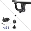Image de Attelage Peugeot 406 (berline 09/95-03/04) Col De Cygne + Faisceau Universel 7 Broches