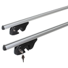 Image de Barres De Toit Volkswagen Touran (10/15-) Menabo Sherman Noir
