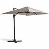Image de Parasol Déporté Rotatif 2x3m En Aluminium Taupe