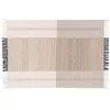 Image de Tapis en laine et jute tissé à plat à motifs géométriques 200 x 290 cm Kalan - Oviala