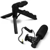 Image de Micro Jack 3.5mm Vlogging Son De Qualité Trépied Multifonction Noir Muvit