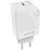 Image de MUVIT FOR CHANGE CHARGEUR SECTEUR PD 20W + QC 3.0 18W BLANC
