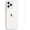 Image de Coque souple + verre trempé iPhone 13 Pro - MYWAY - Starter Pack - Blanc - Mixte - Adulte