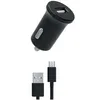 Image de MYWAY PACK CHARGEUR VOITURE 12W + USB-A MICRO-USB NOIR