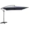Image de Parasol Gris Déporté Carré 3 X 3 M Solenzara