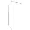 Image de ONDEE ZEN Paroi de douche ITALIENNE - Verre trempé 8mm - Transparent - 80x200cm