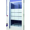 Image de ONDEE - Façade MISSI - Façade coulissante 3V 120x185cm - Verre trempé - Finitions blanc