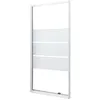 Image de ONDEE - Façade MISSI - Façade pivotante 90x185x04cm - Verre trempé - Finitions blanc