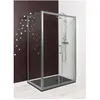 Image de ONDEE ZEN Porte de douche NAPA - Coulissante - Finition satinés - 120x195cm
