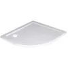 Image de ONDEE ZEN Receveur de douche BULL - 1/4 de cercle 90cm - SMC - Blanc - Extra-plat