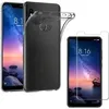 Image de Coque Xiaomi REDMI NOTE 6 PRO - Silicone Transparent + Verre Trempé Film Protection Ecran [Phonillico®]